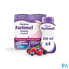 Fortimel Protein 2kcal Bosvrucht - 4x200ml