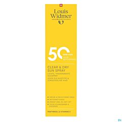 Louis Widmer Clear & Dry Sun Spray 50 Parfum - 200ml