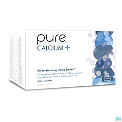 Pure Calcium+ - 60 Kauwtabletten