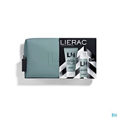 Lierac Homme Cadeauset Aftershavebalsem 75ml + Scheerschuim 50ml Gratis