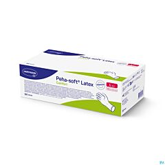 Peha Soft Handschoen Latex Comfort l 100 942023