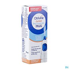 Otrivine Junior Decongestiva 0,5 mg/ml Neusspray - 10 ml