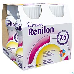 Renilon 7.5 Abrikoos Flessen 4x125ml
