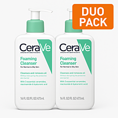 CeraVe Foaming Cleanser Duo Pack 2x 473 ml 
