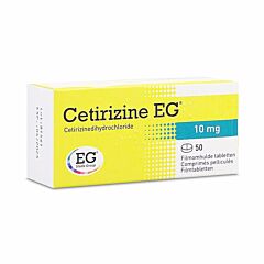 Cetirizine EG 10mg 50 Tabletten