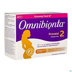 Omnibionta Pronatal Zwangerschap 2 - 84 Tabletten + 84 Capsules