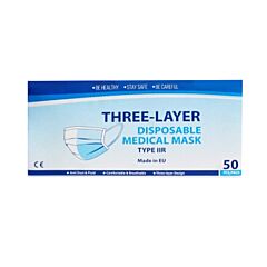 Chirurgische Mondkapjes IIR 50 Stuks