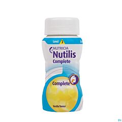 Nutilis Complete Stage 1 Aroma Vanille Flessen 4x125ml