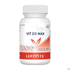 Vit D3 Max 3000ie Caps 60 Lepivits