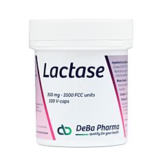 Deba Pharma Lactase 350mg 100 Capsules