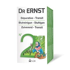 Dr Ernst Kruidenthee Nr°2 Bloedzuiverend 24 Zakjes