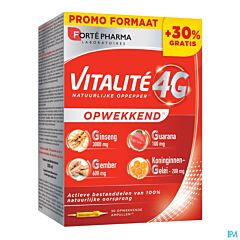 Forté Pharma Vitalité 4G 30 Ampoules