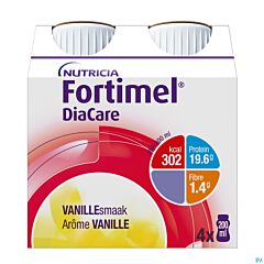 Fortimel DiaCare - Vanillesmaak - 4x200ml
