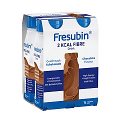 Fresubin 2KCAL Fibre Drink - Chocolade - 4x200ml (Houdbaarheid 12/2025)