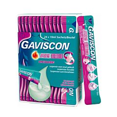 Gaviscon Antizuur-Antireflux Orale Suspensie Zakjes 24x10ml