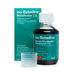 Iso-Betadine Mondwater 1% 200ml