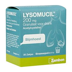 Lysomucil 200mg 30 Zakjes