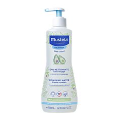 Mustela Bébé Reinigend Water Zonder Spoelen - Normale Huid 500ml