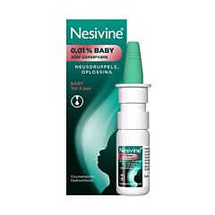 Nesivine Baby Zonder Bewaarmiddelen Druppels 5ml