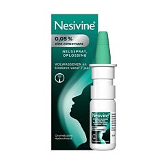 Nesivine 0,05% Neusspray 10ml Sine Conservans 