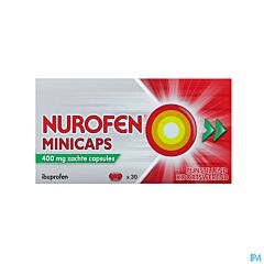 Nurofen Minicaps 400mg 30 Zachte Capsules