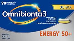 Omnibionta 3 Energy 50+ XL Pack 90 Tabletten