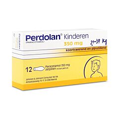 Perdolan Kind 350mg 12 Zetpillen