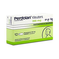Perdolan Kleuter 200mg 12 Zetpillen