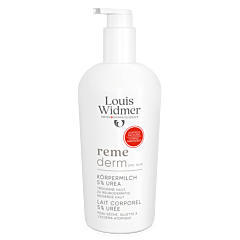 Louis Widmer Remederm Lichaamsmelk 5% Ureum 400ml 