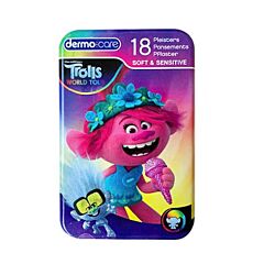 Dermo Care Soft & Sensitive Pleisters Trolls 18 Stuks