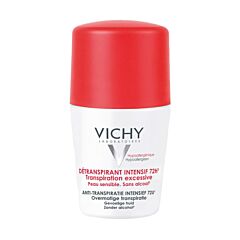 Vichy Intensieve Deodorant Roller 72u - Overmatige Transpiratie - 50ml