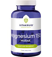 Vitakruid Magnesium 150 Malaat 180 Capsules