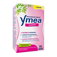 Ymea Silhouet - Menopauze - Tegen opvliegers & gewicht onder controle - 64 Capsules