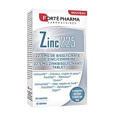 Forté Pharma Zinc 225 60 Tabletten