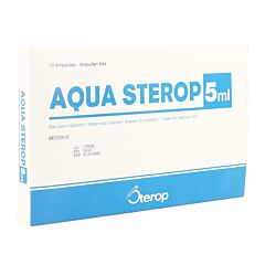 Aqua Sterop Pour Injectie Solvens Ampoules 10 X 5ml