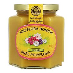 Melapi Honing Polyflora Zacht- 500g 