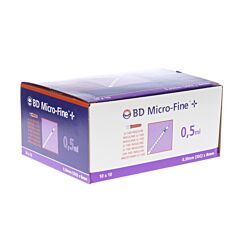 BD Microfine+ Insulinespuit Demi 0,3ml 30g 8mm 10 Stuks