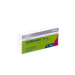 CetiSandoz Cetirizine 10mg 7 Tabletten