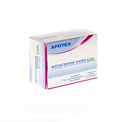 Acetylcysteine Apotex 600mg 14 Bruistabletten