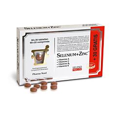 Pharma Nord Selenium + Zinc Promo 90+30 Tabletten GRATIS