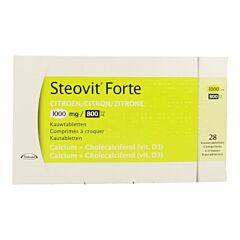 Steovit Forte Citroen 1000/800 28 Kauwtabletten