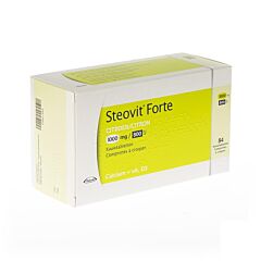 Steovit Forte Citroen 1000mg/800 84 Kauwtabletten