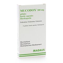 Mucodox 300mg 14 Capsules