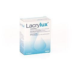 Lacrylux Collyre Flacons 2x8ml