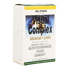 Altisa Visual Complex Advanced+luteine - 60 Tabletten