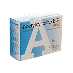 Acetylcysteine EG 600mg 30 Zakjes