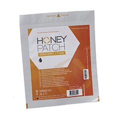 Honeypatch Mini-dry/tulle Verband Alginaat Steriel 5x5cm 1 Stuk