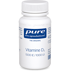 Pure Encapsulations Vitamine D3 1000IE - 60 Capsules