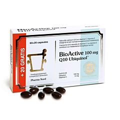 Pharma Nord Bio Active Q10 100mg 60+20 Capsules