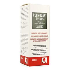 Pulmocap Thymus Siroop 200ml